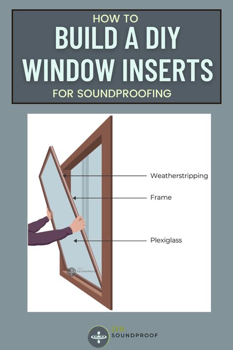 🌪️🔊 Wind howling? Streets bustling? Hush it all with our DIY guide! Build your own interior storm window and enjoy the sound of...nothing. 😌🔕 #StormproofYourSpace #DIYWindowInsertForSoundproofing #afflink Temporary Window Coverings Ideas, Window Replacement Ideas, How To Insulate A Sunroom, Winterizing Windows Diy, Soundproof Curtains Diy, Diy Storm Windows, Weather Proofing Windows, Seal Windows For Winter Diy, Sealing Windows For Winter