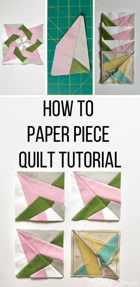 Make A Quilt For Beginners, How To Make Quilts, Quilt For Beginners, Foundation Paper Piecing Templates, Foundation Paper Piecing Tutorial, Free Paper Piecing Patterns, Paper Piecing Tutorial, Paper Pieced Quilt Patterns, Foundation Paper Piecing Patterns