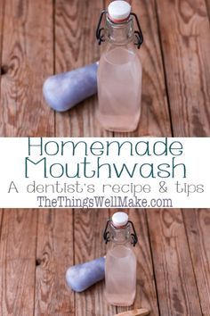 Diy Mouthwash, Homemade Mouthwash, Baking Soda Bath, Mouth Wash, Natural Mouthwash, Natural Healing Remedies, Baking Soda Shampoo, Natural Therapy, Natural Home Remedies