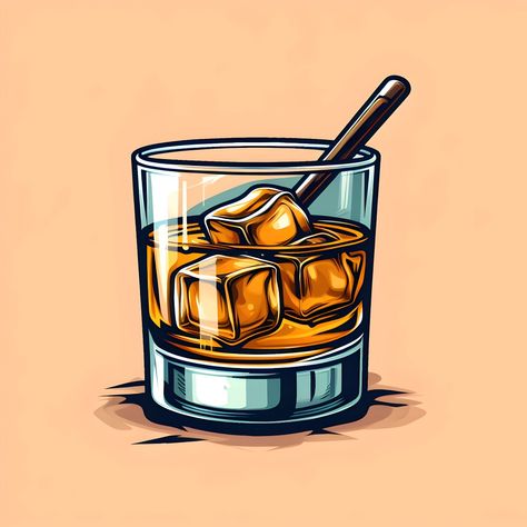 Whisky Drawing, Dark Betty, Uma Thurman Poison Ivy, Fruit Names, Bear Artwork, Motorcycle Illustration, Photoshop Design Ideas, Vector Food, Cocktail Art