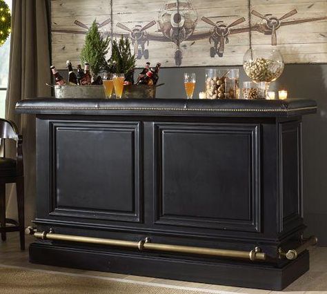 ultimate bar pottery barn | Storage Furniture - Ultimate Bar | Pottery Barn - bar, cabinet.  Getting in Nov 2013! Pottery Barn Bar, Free Standing Bar, Standing Bar, Coin Bar, Home Bar Rooms, Bar Designs, Home Bar Designs, Home Bar Furniture, Diy Bar