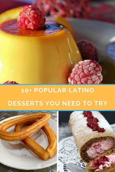 10+ Popular Latino Desserts You Need To Try Hispanic Desserts, Pumpkin Empanadas, Latin Desserts, Ecuadorian Food, Hispanic Recipes, Most Popular Desserts, Custard Desserts, American Desserts, Latin Recipes