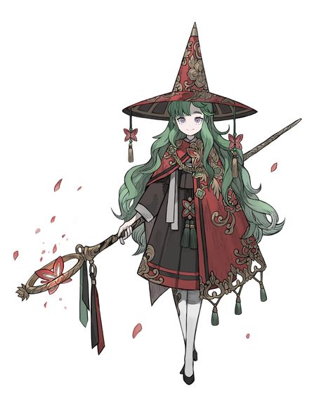 Witch Drawing, Witch Characters, Fantasy Witch, Anime Witch, Witch Design, Character Designer, 캐릭터 드로잉, Witch Costume, Witch Art