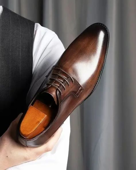 Link in bio. #fyp #shoes #aliexpress #viral Mens Lace Up Shoes, Gentleman Office, Oxford Wedding, Leather Shoes Brand, Mens Casual Dress Shoes, Mens Business Shoes, Shoe For Men, Office Man, Office Men