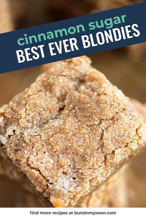 Blondie Recipe, Resep Brownies, Dessert Bar Recipe, Blondies Recipe, Quick Easy Desserts, Cookie Bar Recipes, Dessert Bar, Quick Desserts, Dessert Decoration