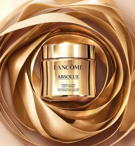 Lancome Eye Cream, Lancome Rose, Lancome Skincare, Lancome Absolue, Products Photography, Beauty Products Photography, Black Hot Pink, Men's Beauty, Light Cream