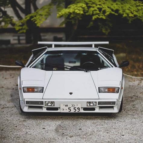 Classic cars, Photo  blog on Instagram: “Lamborghini Countach  The bull of the situation! Which is your favorite Lamborghini? . ➡️ Follow @thecarfire for mote 👉 click here…” White Lamborghini, Cars Photo, Classic Car Show, Lamborghini Cars, Lamborghini Countach, Womens Apparel, The Bull, Classy Cars, Photo Blog