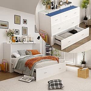 Twin murphy bed ideas