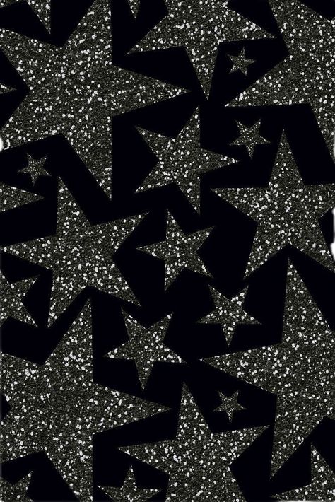 Image Aesthetic Noir, Dark Glitter Wallpaper, Black Sparkly Wallpaper, Glitter Stars Wallpaper, Star Background Y2k, Stars With Black Background, Y2k Aesthetic Background, Star Background, Glitter Wallpaper