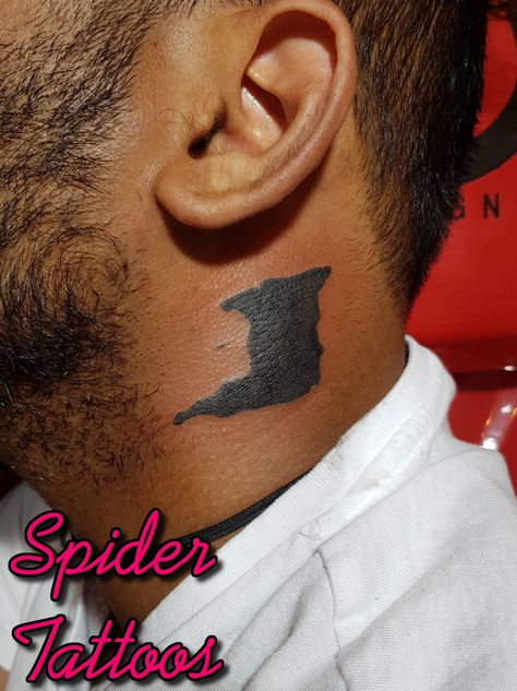 Trinidad Tattoo by Spider  #trinidadtattoo #necktattoo #tattoo #tattoosbyspider #needlesink #spidertattoostudio #needlesinktattoos #spidertattoos #spidertattooschaguanas #bishoprotary Trinidad And Tobago Tattoo, Trinidad Tattoo Ideas, Trinidad Tattoo, Salmon Tattoo, Spider Tattoo, My Tattoo, Neck Tattoo, Ear Tattoo, Behind Ear Tattoo