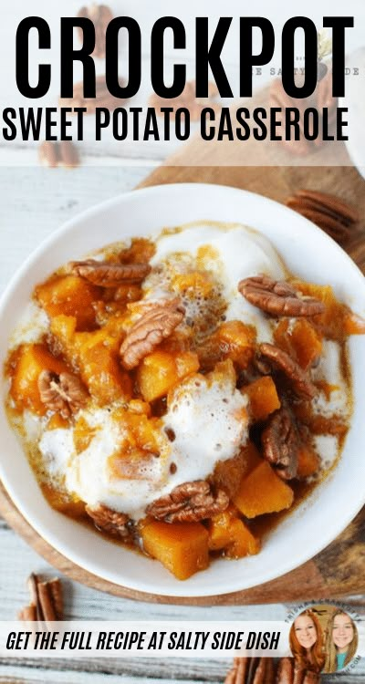 Crock Pot Sweet Potato Casserole, Crockpot Sweet Potato Casserole, Slow Cooker Sweet Potato Casserole, Sweet Potato Casserole Crock Pot, Crock Pot Sweet Potatoes, Christmas Menus, Best Sweet Potato Casserole, Slow Cooker Sweet Potatoes, Canning Sweet Potatoes