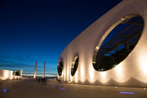 5 stunning modern buildings in Lisbon | The 500 Hidden Secrets Lisbon Architecture, Concrete Roof, World's Fair, Lisbon Portugal, Modern Buildings, New City, 15th Century, Architecture Firm, Cloud Gate