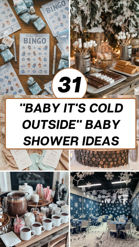 31 “Baby It’s Cold Outside” Baby Shower Ideas – Best Case Parenting Winter Twin Baby Shower Ideas, January Boy Baby Shower Themes, Winter Shower Food Ideas, Winter Woodland Animals Baby Shower Ideas, Baby Shower Themes Winter Boy, Boy Baby Shower Themes December, Snowy Woodland Baby Shower Theme, Baby It's Cold Outside Shower Favors, Baby Shower Baby Its Cold Outside Theme