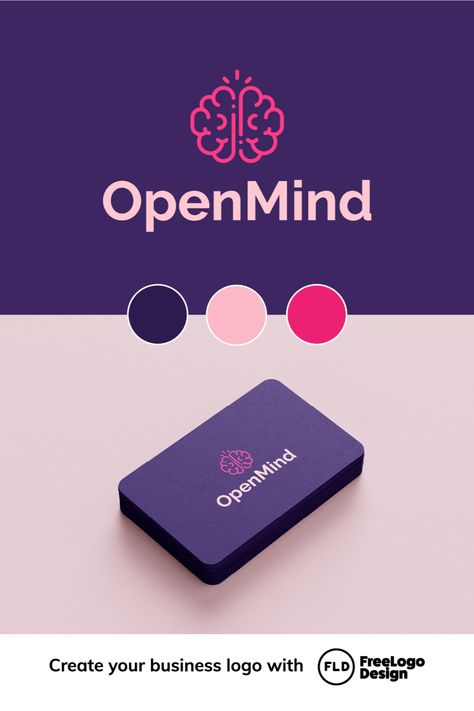 Brain Logo Templates | Free Logo Design logographicdesign #logoforsale💣 Purple Branding, Purple Logo Design, Free Business Logo, Logo Maker Free, Personal Logo Design, Brain Logo, Free Logo Design, Business Fonts, Free Logo Templates