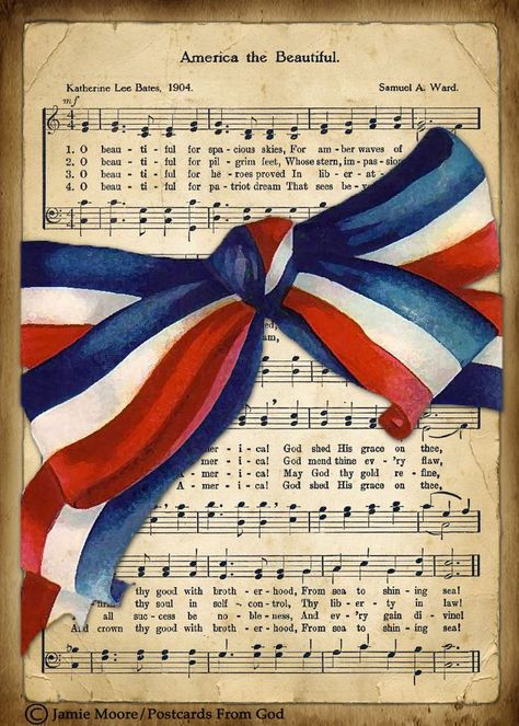 4th Of July Backdrop, Prim Crafts, Purple Mountain Majesty, Patriotic Images, Patriotic Pictures, Vintage Patriotic, Independance Day, America The Beautiful, True American