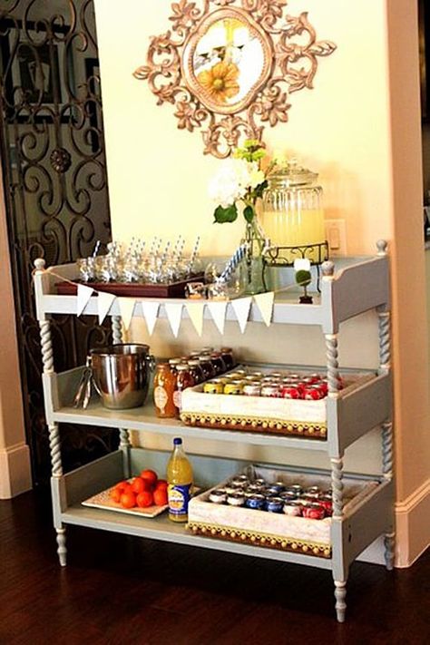 Bar Cart Beverage Cart Ideas, Gold Bar Cart Styling, Bar Cart Design, Beverage Cart, Funny Gardening, Table Ikea, Gold Bar Cart, Cart Ideas, Outside Bars