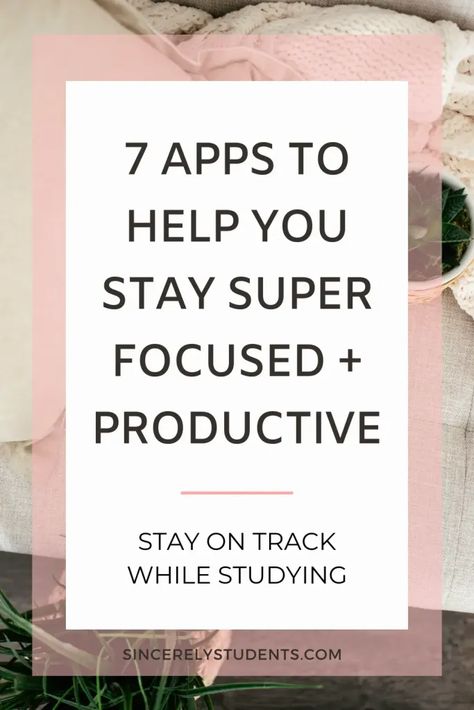 Focus Apps For Students, Apps For Focusing On Studies, Apps To Focus On Studies, Focus App, Time Management Activities, Time Management Apps, Time Management Quotes, Deep Focus, Study Better