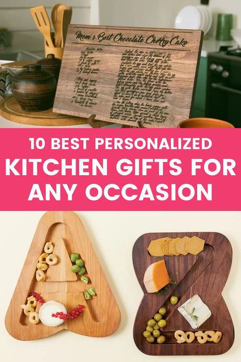 What’s better than a personalized gift? It shows that you didn’t just pick something up. Well, we’ve done the research for you and created a list of the 10 personalized kitchen gifts for every occasion. Personalised Kitchen Gifts, Wine Picnic Table, Personalized Kitchen Gifts, Wine Picnic, Personalized Housewarming Gifts, Best Housewarming Gifts, Fondant Cake Toppers, Personalized Kitchen, Weekly Newsletter