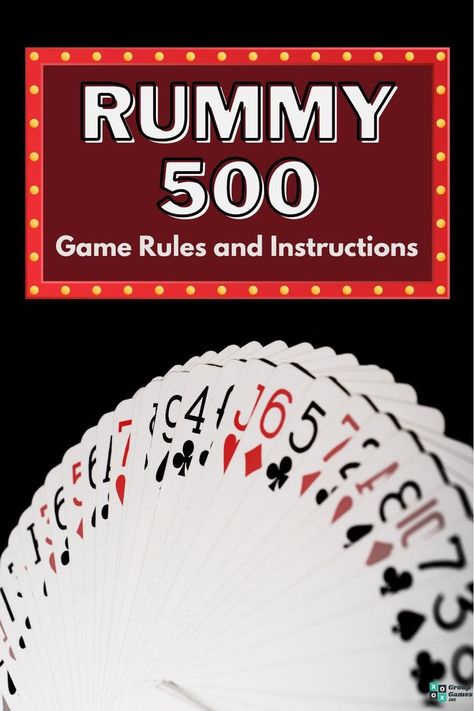 Rummy 500 (Rules and Gameplay Instructions) Easy Card Games, Card Games For Two, Dice Game Rules, Outdoor Games For Preschoolers, How To Play Rummy, Rummy Rules, Games To Play Outside, Rummy Card Game, Adult Card Games