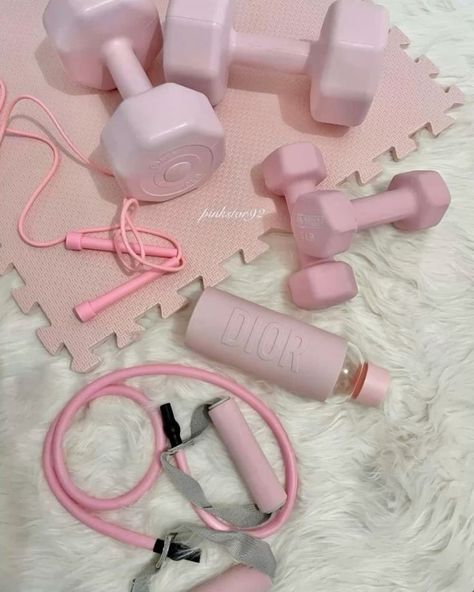 #fashion #pinkcore #coquette #2000sfashion #2000saesthetics #girlblogger #coquetteaesthetic #dollettecore #princess #moots #f4follow #Sanrio #aesthetic #justgirlythings #justagirl #2000s #girly # feminine #hellokitty #coquette #lanadelrey #inspo Pastel Workout Aesthetic, Pink Exercise Aesthetic, Healthy Pink Aesthetic, Pink Workout Outfit Aesthetic, Cute Workout Aesthetic, Pink Body Aesthetic, Pink Entrepreneur Aesthetic, Palaties Workout Aesthetic, Pink Dumbbells Aesthetic