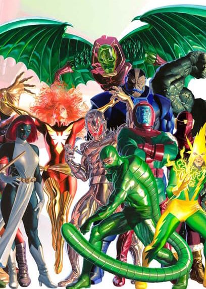 A NEW SERIES OF VARIANT COVERS BY ALEX ROSS THAT SHOWCASE MARVEL'S GREATEST VILLAINS - Comic Book and Movie Reviews Alex Ross Marvel, Marvel Comics Vintage, Greatest Villains, Alex Ross, Marvel Villains, Arte Dc Comics, Marvel Comics Wallpaper, Marvel Vs Dc, Fantasy Comics