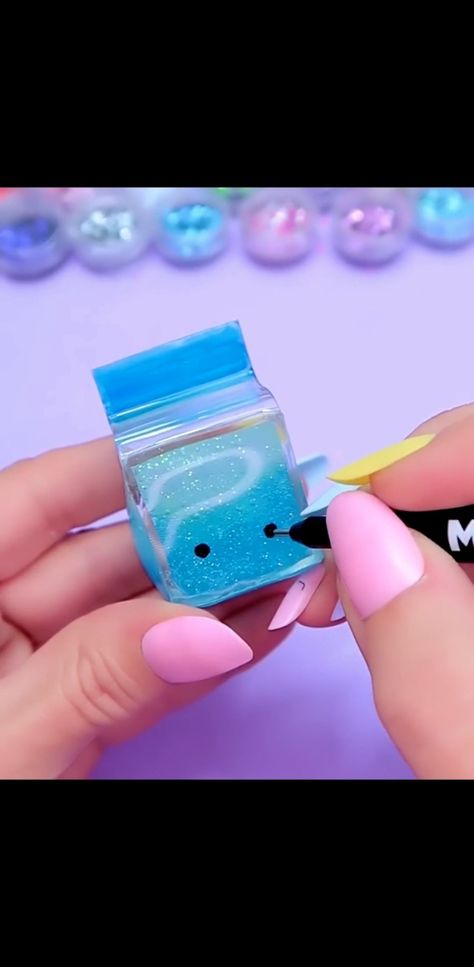 How to DIY nano tape bubbles? Kawaii Diy Crafts Easy, Nano Tape Ideas, Nano Tape Crafts, Nano Tape Squishy, Tape Squishy, Nano Tape Bubble, Squishy Making, Squishy Ideas, Kawaii Diy Crafts