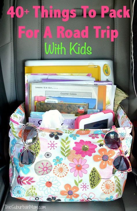 40 Things To Pack For a Road Trip With Kids Traveling with Kids, Traveling tips, Traveling #Travel Car Trip Ideas For Kids, Pack For A Road Trip, Road Trip Entertainment, Trip Games, Trip Activities, Things To Pack, Road Trip Activities, Car Trip, Road Trip Games