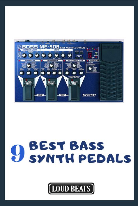 As the name suggests synth pedals make your guitar sound like a synthesiser. They have been around for quite some time and many prominent artists have used them to modify their tones. Usually synth pedals came strictly under a guitarists domain but now bassists as well are using them frequently. So without wasting much time lets talk about the best synth pedals. #bass #music #basssynthpedals #basspedals Bass Pedalboard, Bass Pedals, Distortion Pedal, Music Tech, Bass Music, Lets Talk, Seymour Duncan, Bass Guitars, Guitar Pedals