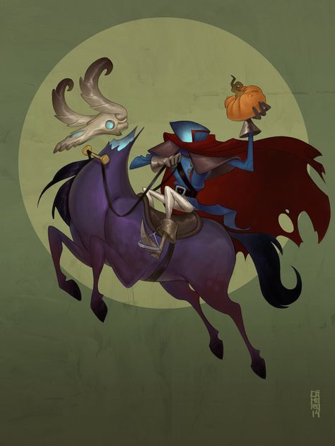 Link Fanart, Drawing Horses, The Legend Of Sleepy Hollow, Headless Horseman, Ghost And Ghouls, Fantasy Theme, Black Anime Characters, Character Sketch, Creature Concept