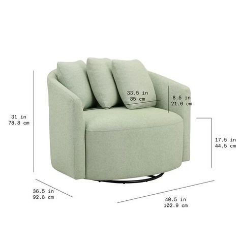 Beautiful Drew Chair by Drew Barrymore, Sage | Walmart (US) Transitional Modern Home, Beauty Chair, Armless Accent Chair, Armchair With Ottoman, Tufted Accent Chair, Oversized Chair, Pink Living Room, Velvet Accent Chair, Large Chair