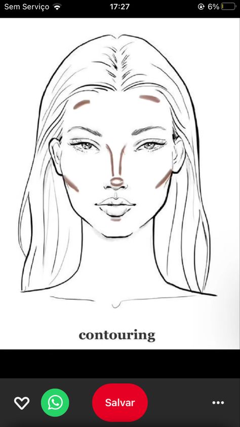 Conture Drawing Face Makeup, Conture Drawing Face, Makeup Conture, Makeup Charts Face, Makeup Placement Face Chart, Where To Put Makeup On Face Diagram, Makeup Layout On Face, Conturing Makeup Face, Makeup Outline