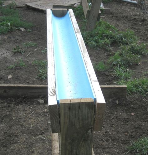 Feeder Diy Goat Feeder, Goat Feeders, Sheep Feeders, Goat Feed, Goat Hay Feeder, Goat Ideas, Goat Feeder, Goat Playground, Goat Toys