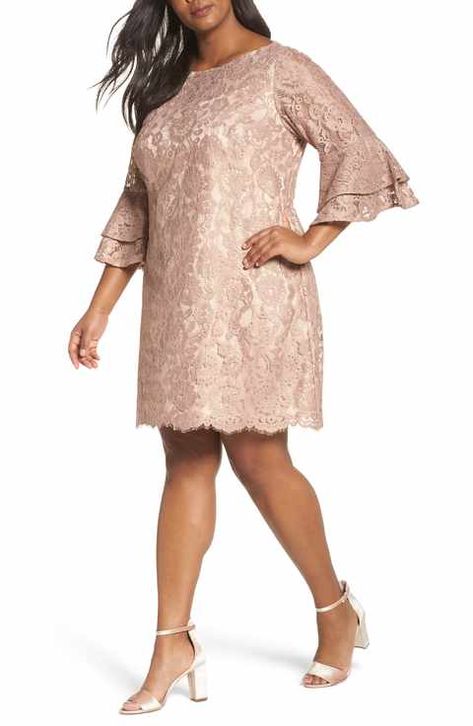 Stylish Plus Size Clothing, Lace Dress Styles, Bateau Neck, Lace Shift Dress, Plus Size Womens Clothing, Dress Plus Size, African Dress, Nordstrom Dresses, Curvy Fashion