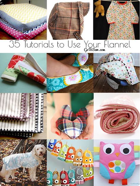 Did you just buy enormous amounts of flannel in Black Friday sales? It’s time to sew that up so you can buy more again next year! But what are you going to do with it? I’ve got 35 great tutorials for using flannel! Everything from flannel pajamas and nightgown tutorials to blankets, toys, pillows and … … Continue reading → Flannel Fabric Crafts, Diy Baby Gifts, Sew Ins, Diy And Crafts Sewing, Baby Sewing Projects, Diy Couture, Baby Crafts, Flannel Fabric, Sewing For Kids