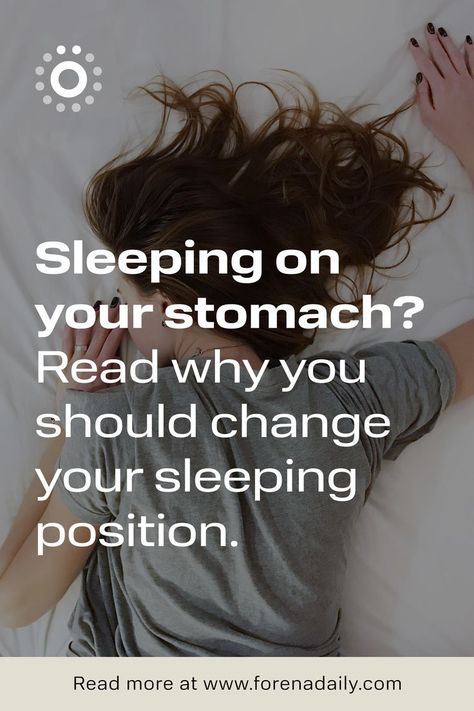 If you want to sleep better, learn how to change your sleeping position! FÖRENA’s health tips #SleepAids #SleepTech #Sleep #Snoring Sleeping On Stomach, Increase Height Exercise, How To Stop Snoring, Benefits Of Sleep, Baby Sleep Schedule, Stomach Sleeper, Healthy Juice Recipes, Lose Pounds, When You Sleep