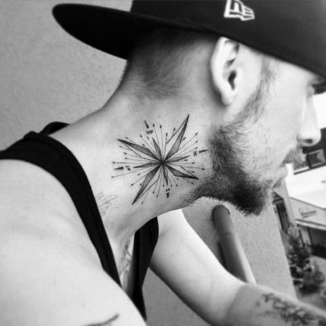 Top 43 Geometric Compass Tattoo Ideas - [2020 Inspiration Guide] Traditional Compass Tattoo, Geometric Compass Tattoo, Compass Tattoo Meaning, Viking Compass Tattoo, Nautical Compass Tattoo, Small Compass Tattoo, Simple Compass Tattoo, Geometric Compass, Compass Tattoo Men