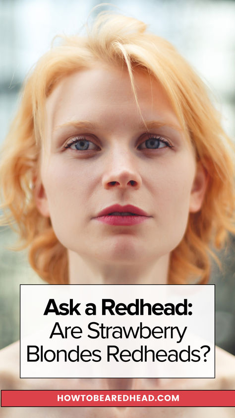 “Are strawberry blondes redheads?” And, we are answering two other redheads with similar questions, “What does it mean to be a strawberry blonde?” and “What makeup works for strawberry blondes?” Strawberry And Platinum Blonde Hair, Strawberry Blonde With Bangs, Strawberry Blonde Makeup, Strawberry Blonde Hair Natural, Bright Strawberry Blonde Hair, Makeup For Strawberry Blondes, Short Strawberry Blonde Hair, Natural Strawberry Blonde, Blonde Box Dye