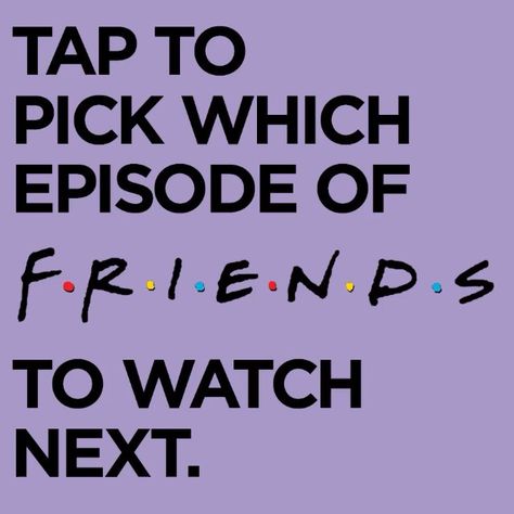 netflix's video on Instagram Friends Episodes To Watch When, Friends Episodes To Watch, Netflix Videos, Friends Episodes, Social Media Advertising, Shows On Netflix, Instagram Video, Tap, Social Media