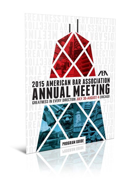 2015 ABA Annual Meeting Brand / Event Branding on Behance Conference Agenda Design Layout, Annual General Meeting, Effective Meeting Agendas, Annual Sale, Annual Meeting, Event Branding, Graphic Design Inspiration, Design Inspiration, Branding