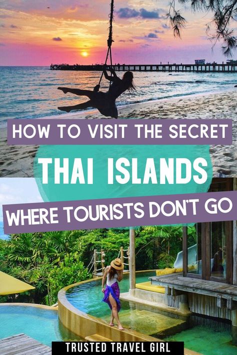 Island Hopping Thailand, Best Islands In Thailand, Thailand Off The Beaten Path, Thailand Island Hopping Itinerary, Visiting Thailand, Thailand Island Hopping, Thailand Islands, Islands Thailand, Thai Islands