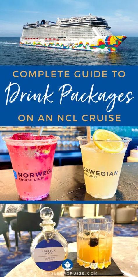 Drinks To Order On A Cruise, Ncl Epic, Drink Package Cruise Shirt, Norwegian Cruise Line Prima, Ncl Breakaway, Norwegian Cruise Line Drinks, Cruise Norwegian, Norwegian Bliss, Hawaiian Cruise