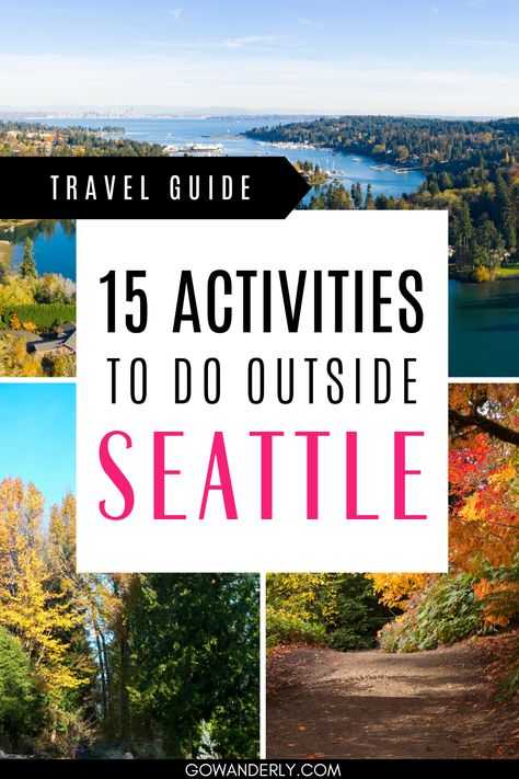 14 lesser-known outdoor activities in Seattle, ideal for those seeking unique experiences beyond the city's famous attractions. Seattle In Spring, Seattle Hiking, Seattle Shopping, Seattle Christmas, Things To Do In Seattle, Seattle Vacation, Washington State Travel, Africa Travel Guide, The Emerald City