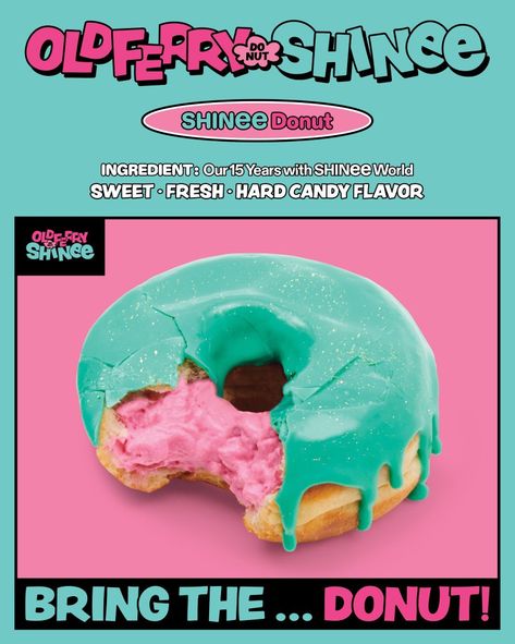 Shinee Twitter, Motion Design Video, Event Banner, Mini Donuts, Fashion Graphic Design, Food Poster, Kawaii Wallpaper, Magazine Layout, Commercial Design