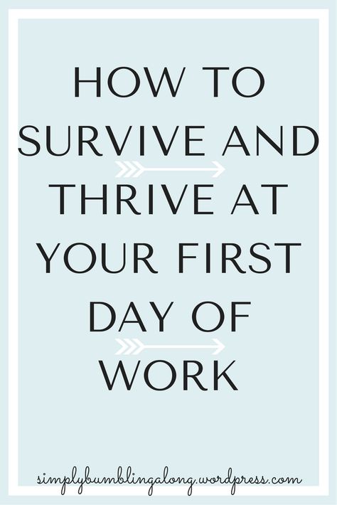 The first day of work at a new job can be scary and nerve-wracking. Read here some tips on what your first day will be like and how to prep for it! First Day On The Job Quotes, Starting A New Job Quotes First Day, First Day Of Job, First Day At New Job, Study Rules, Starting New Job, First Day New Job, First Job Tips, First Day Job