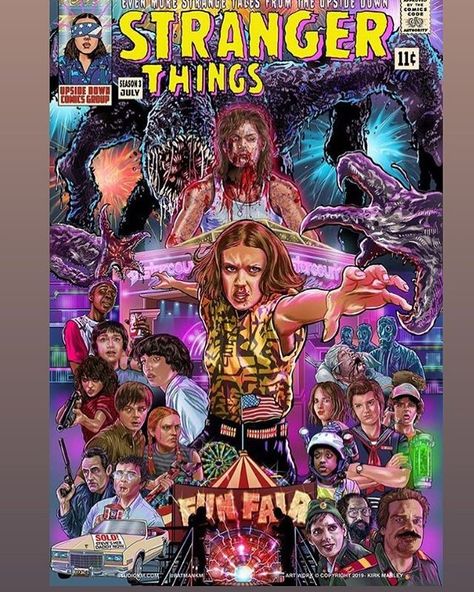 Stranger Things Poster Art, Stranger Things Posters, Stranger Things Comic, Eleven Season 3, Stranger Things Fan Art, Stranger Things Eleven, Strange Tales, Stranger Things Poster, Buku Harry Potter