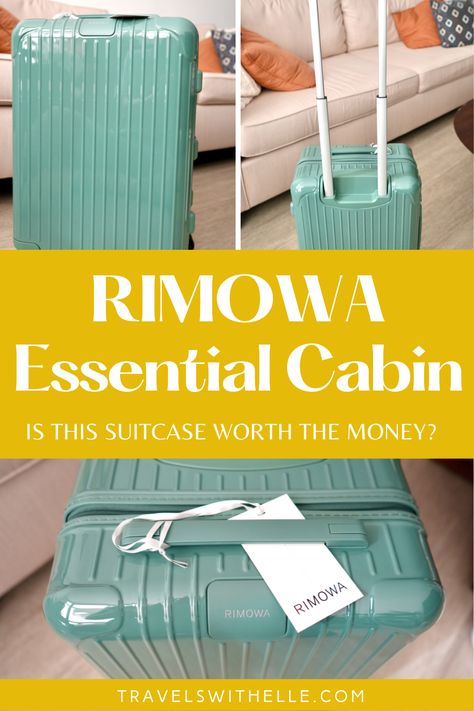 rimowa suitcase review Rimowa Carry On, Rimowa Essential, Cabin Outfit, Rimowa Luggage, Best Suitcases, Suitcase Packing, Travel Money, Carry On Luggage, Travel Companion