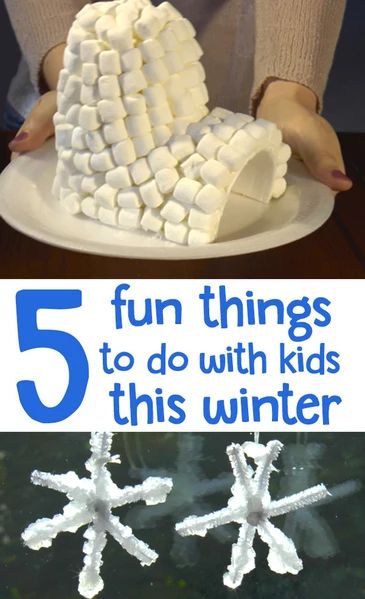 Easy Science Projects, Winter Science Experiments, January Activities, Fun Indoor Activities, Snow Activities, Winter Activities For Kids, Play Outside, Things To Do With Kids, Winter Crafts For Kids