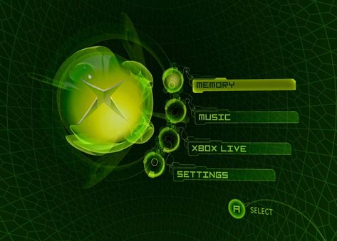 Xbox Original Aesthetic, Xbox Nostalgia, Green Gamer Aesthetic, Xbox Aesthetic, Girl Nostalgia, Xbox Original, Old Xbox, Y2k Cybercore, Video Game Logos