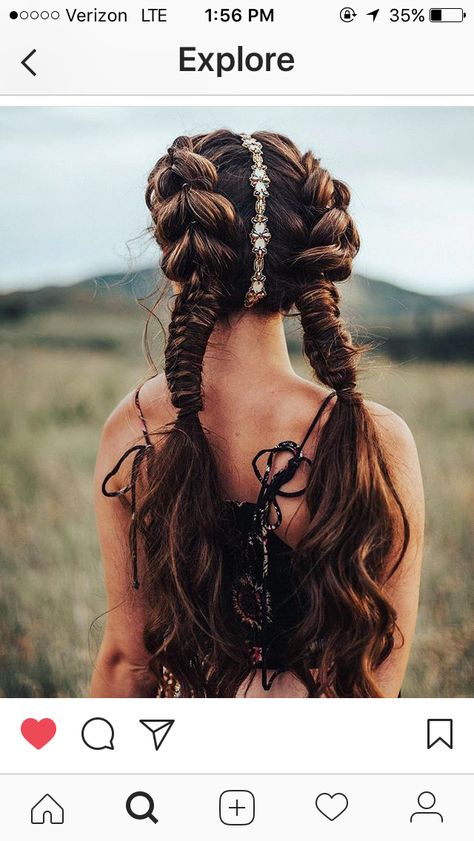 Viking Hairstyle, Hairstyle For Party, Hairstyles For Party, Viking Braids, Wolf Haircut, Viking Hair, Extension Hair, Trendy Hairstyle, Fantasy Hair