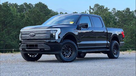 F150 Lifted, Lightning Images, Ev Truck, Ford Lightning, Nitto Ridge Grappler, Black Rhino, Lifted Ford, Ford Pickup, Wheels And Tires